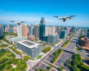 Wat zijn de voordelen van drones in stadsplanning?