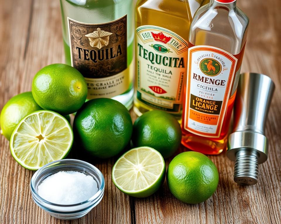 ingrediënten Klassieke Margarita