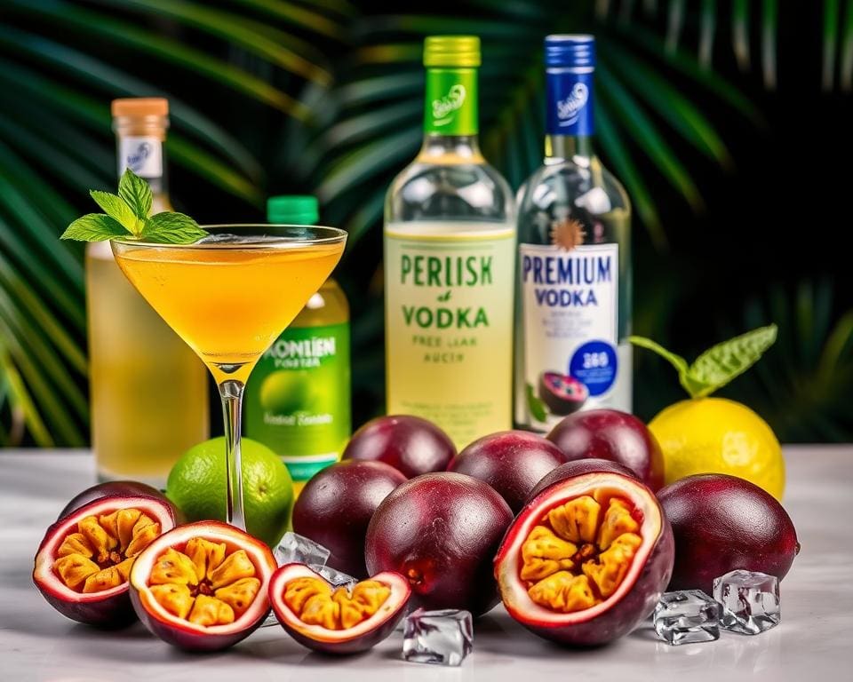 ingrediënten Passion Fruit Martini