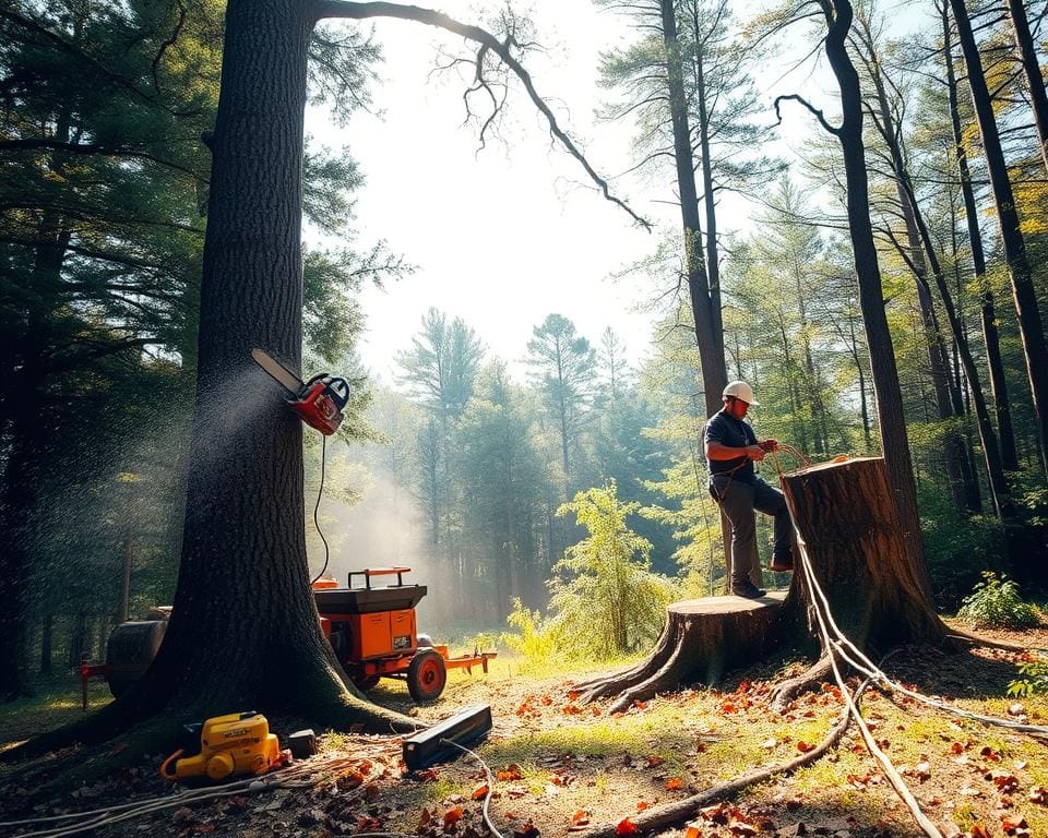 methoden bomen kappen