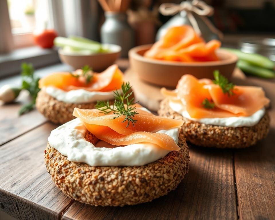 volkoren bagel recepten