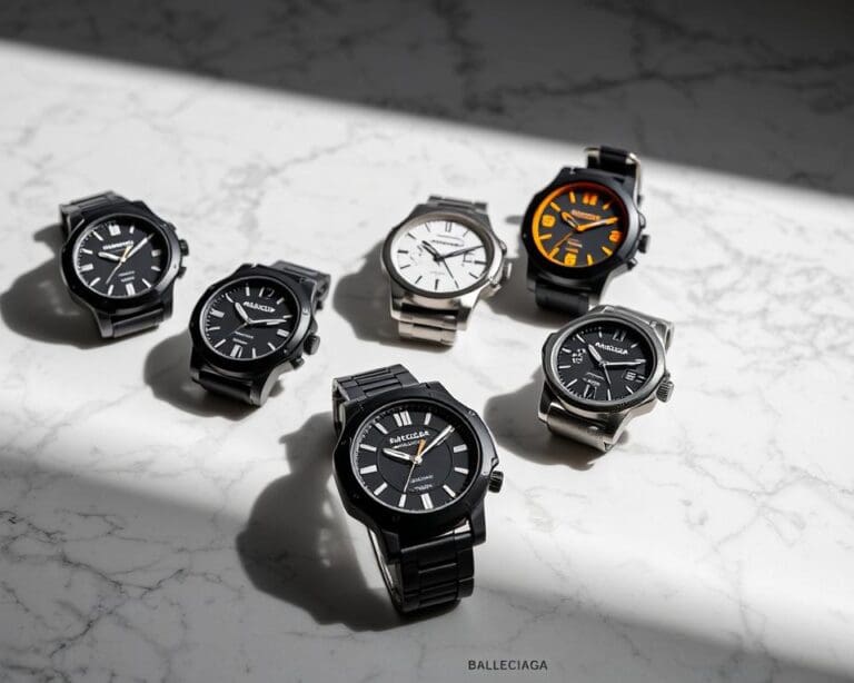 Balenciaga horloges: Innovatieve accenten voor de tijdwaarnemer