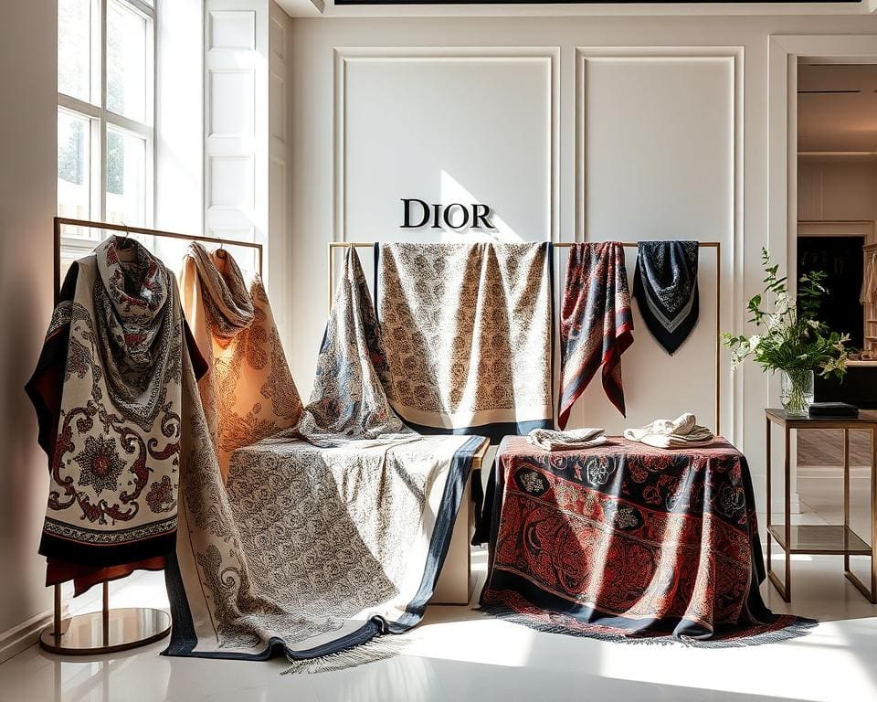 Dior sjaals: Tijdloze elegantie voor elke dag