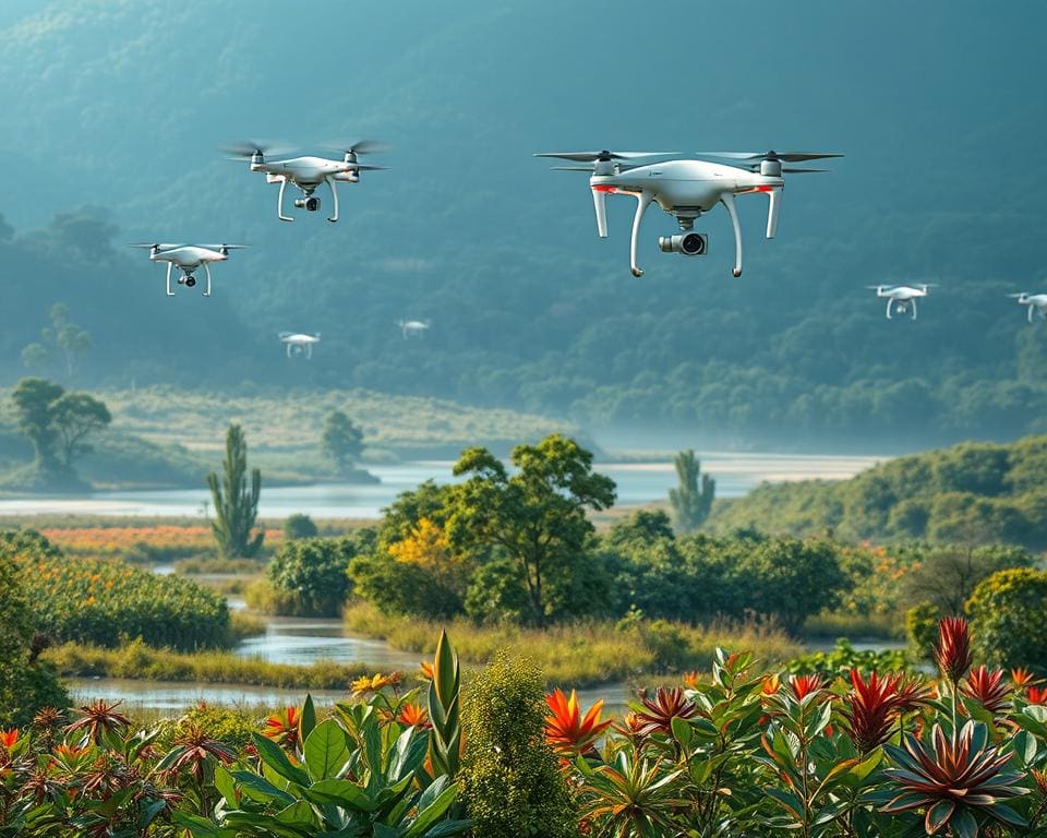 Drones voor ecologisch onderzoek