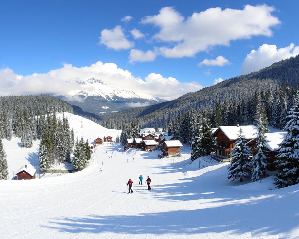 Duitse skipistes in Ruhpolding