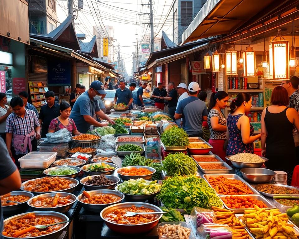 Eetgewoontes in Thailand: pittige curry's en street food