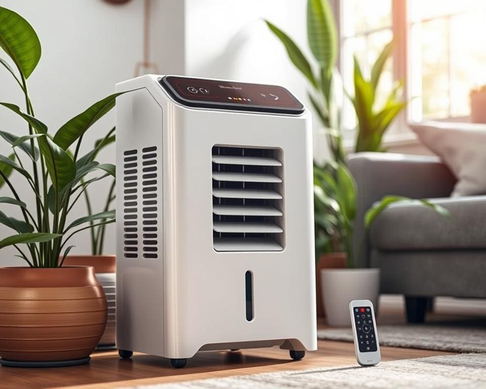 Elektrische aircooler met afstandsbediening