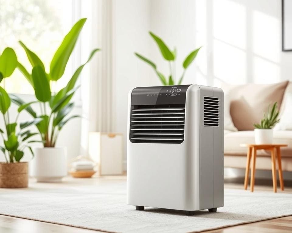 Elektrische luchtontvochtiger met vochtregeling