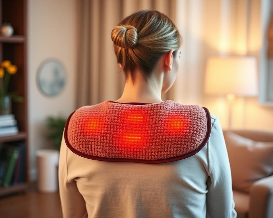 Elektrische warmtekussen voor schouders en nek