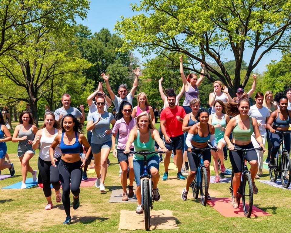 Fitnessgroepen: de kracht van samen sporten