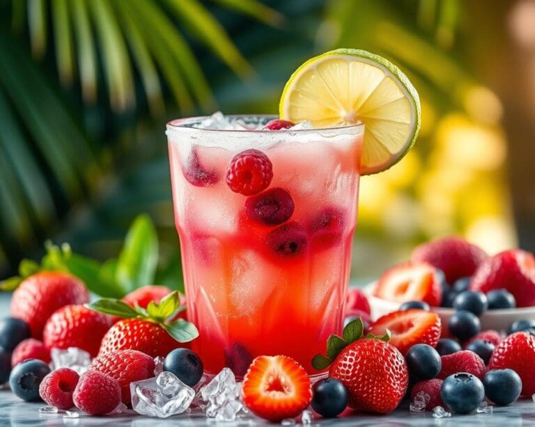 Frozen Berry Margarita: Een fruitige cocktailervaring