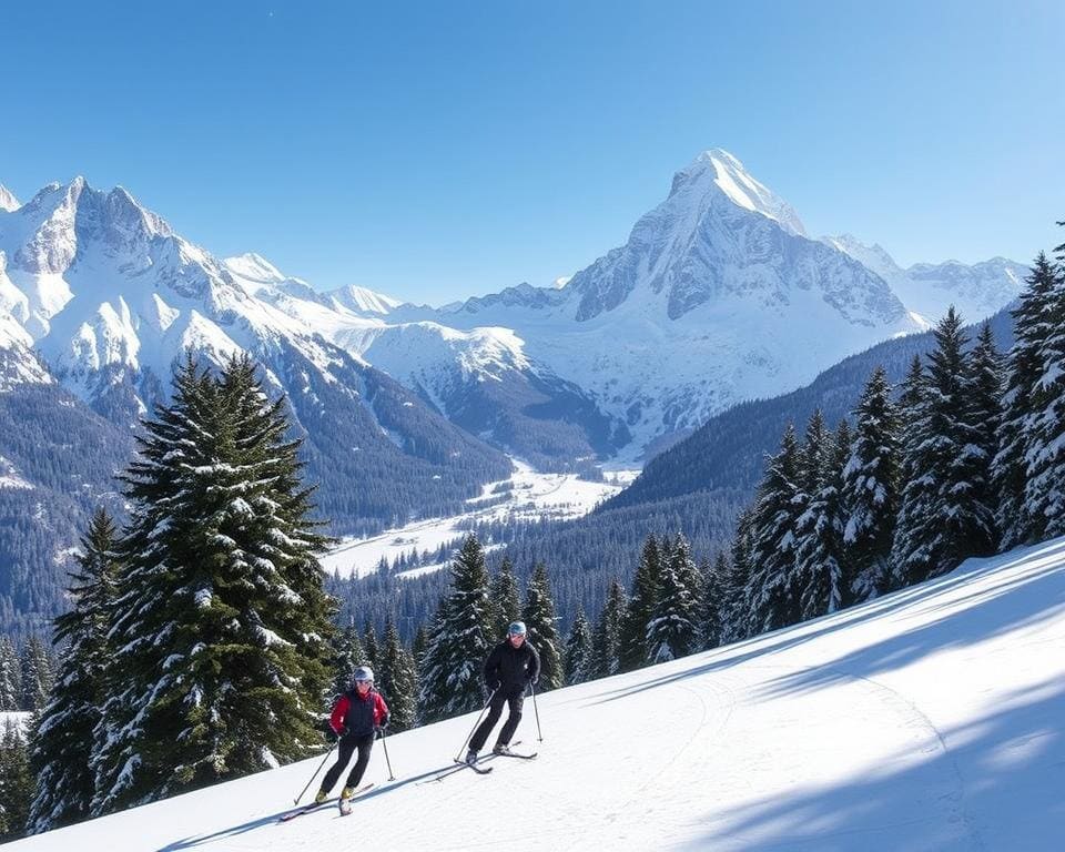 Grindelwald: Skiën met zicht op de Eiger