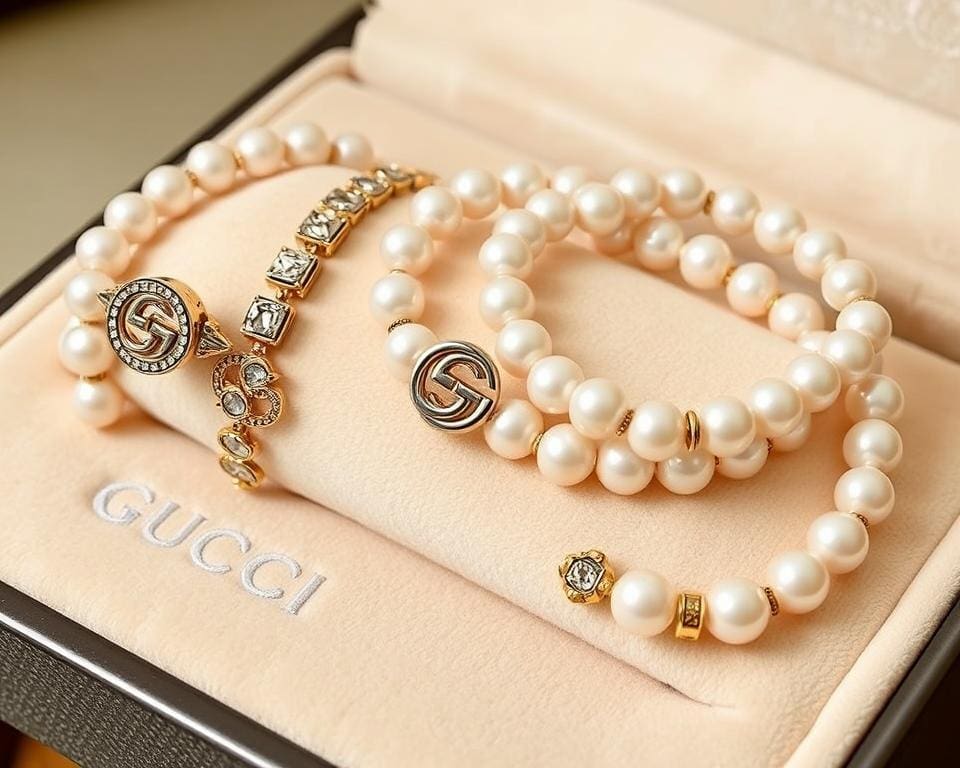 Gucci parelarmbanden: Luxe sieraden voor dagelijks gebruik