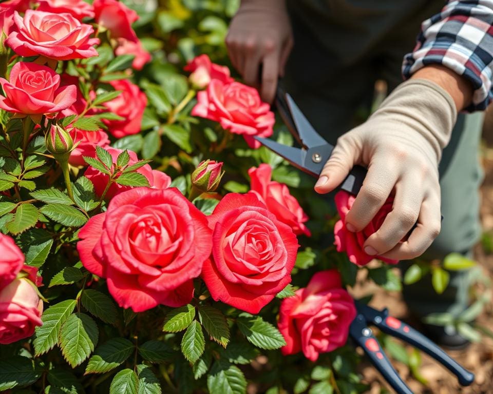 Hoe snoei je rozen voor een tweede bloei?