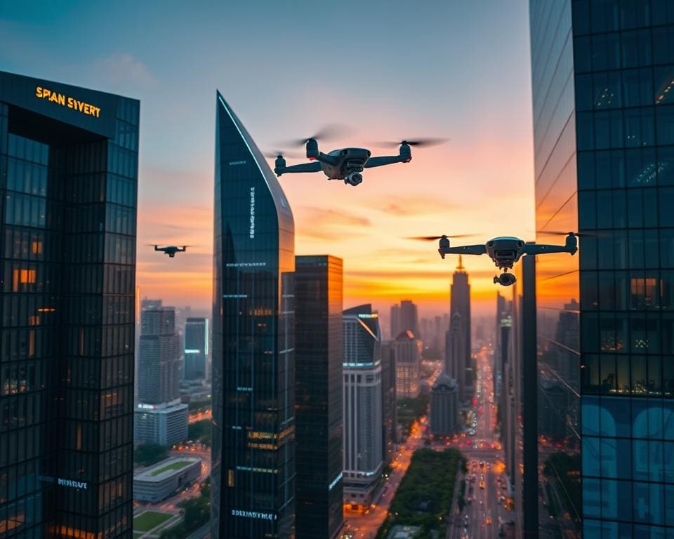 Hoe veranderen slimme drones de beveiliging van gebouwen?