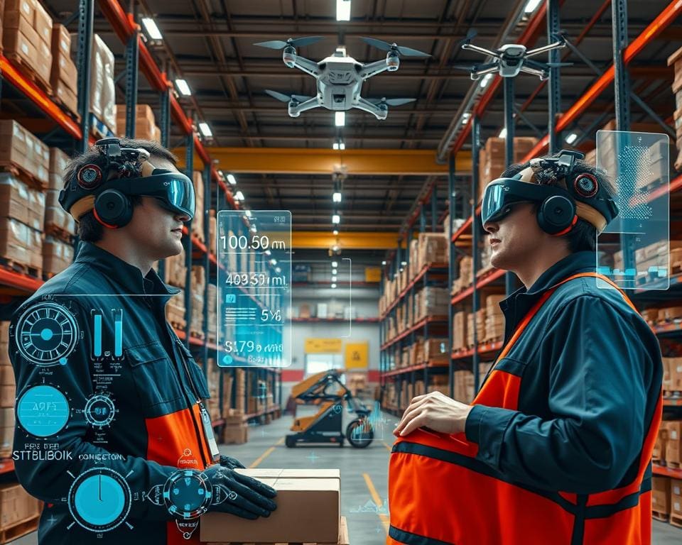 Hoe werkt augmented reality in complexe logistieke systemen?