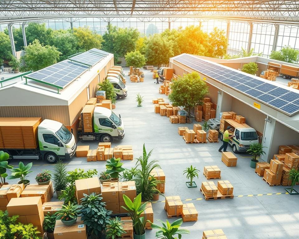 Hoe werkt duurzame verzending bij Tien Fulfilment?