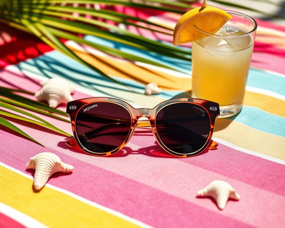 Jacquemus zonnebrillen: Speelse accessoires voor zonnige dagen
