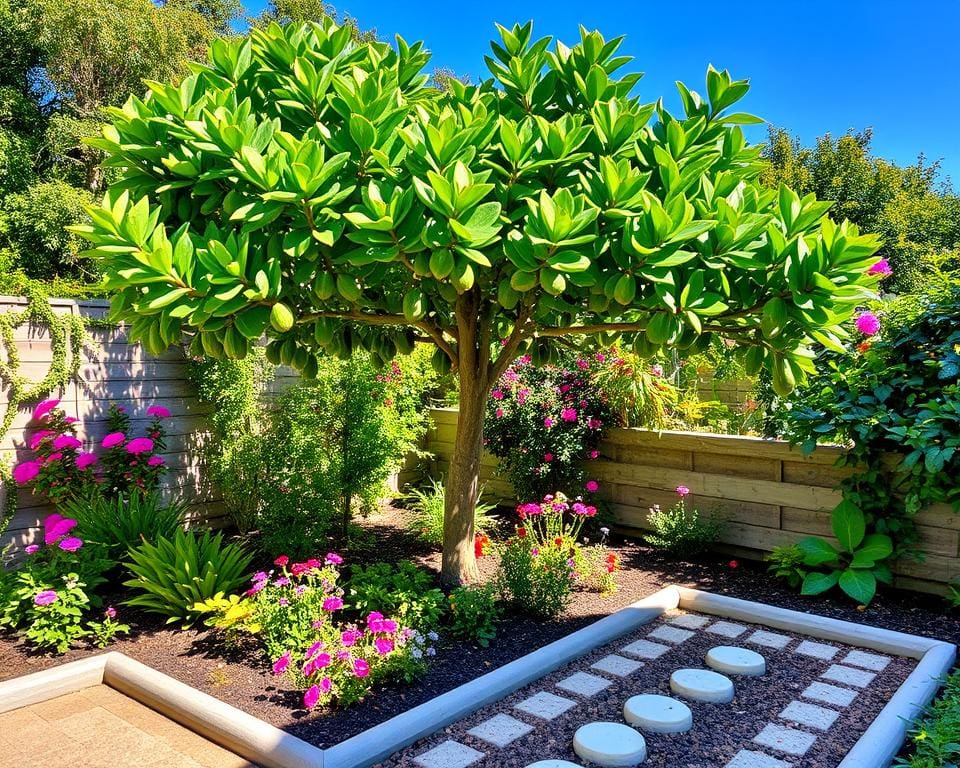 Kun je een vijgenboom in een kleine tuin plaatsen?