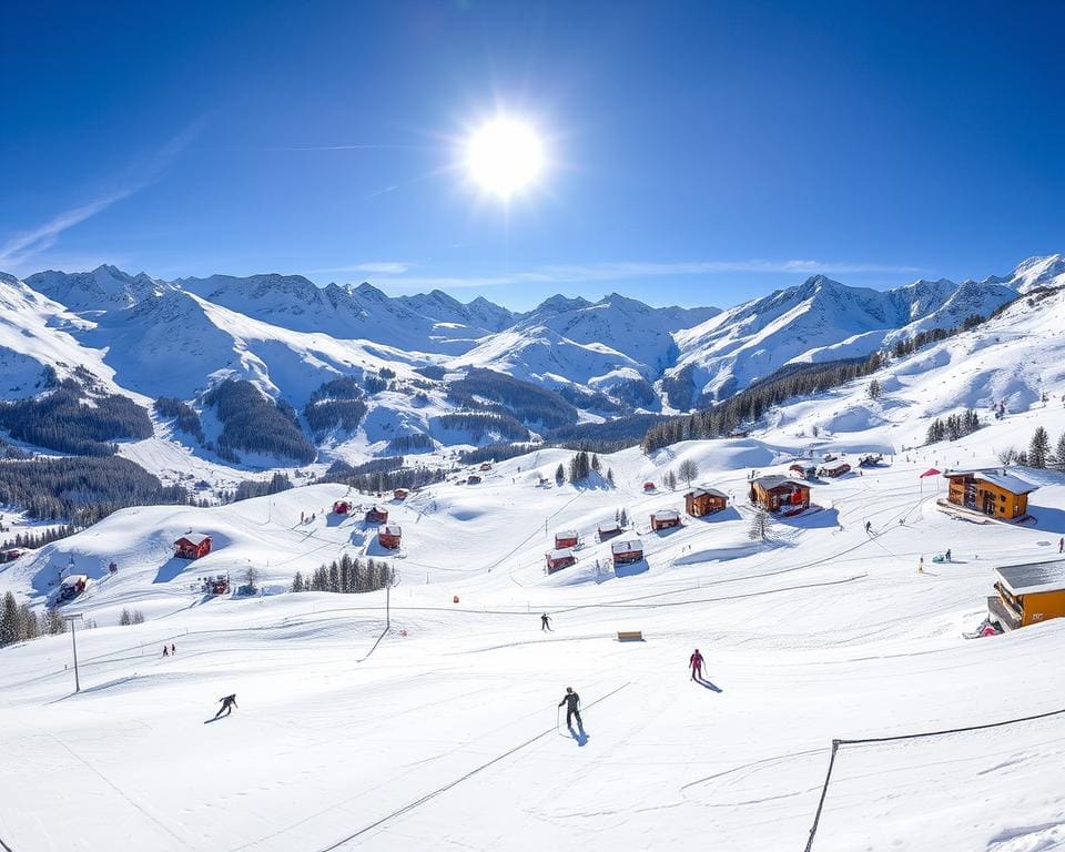 La Plagne met eindeloze pistes en mogelijkheden voor skiën en snowboarden