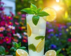 Lemon Basil Cooler: Perfect voor zomerse avonden