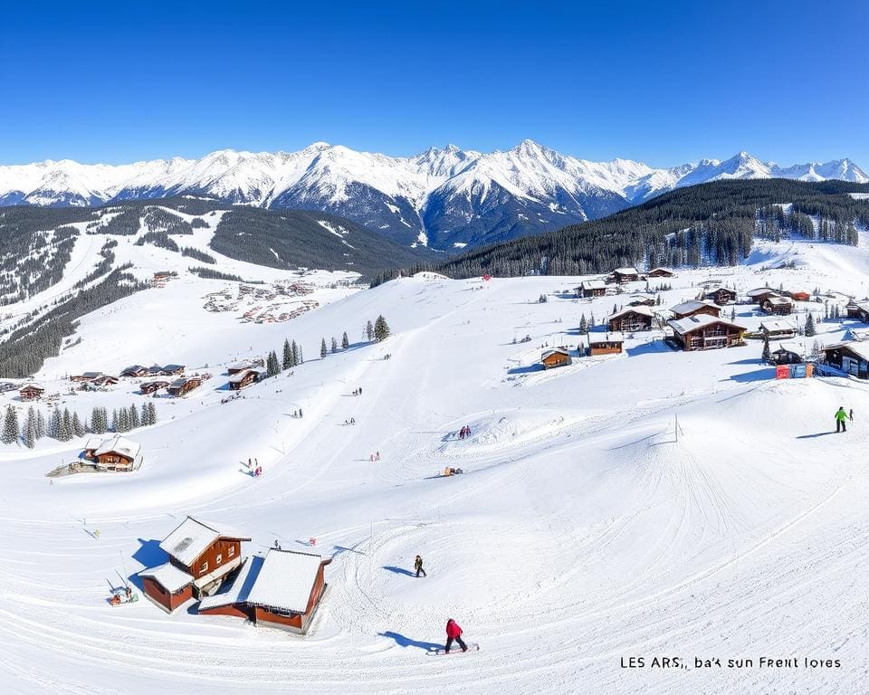 Les Arcs: Franse Alpen met afdalingen voor iedereen