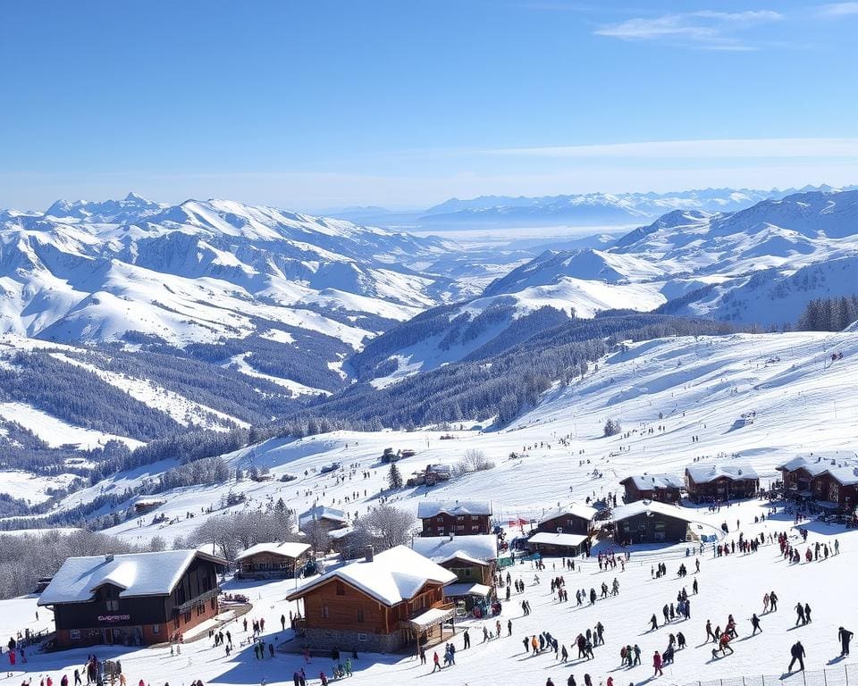 Les Trois Vallées skiën