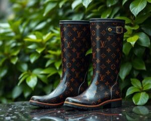 Louis Vuitton regenlaarzen: Luxe in natte omstandigheden