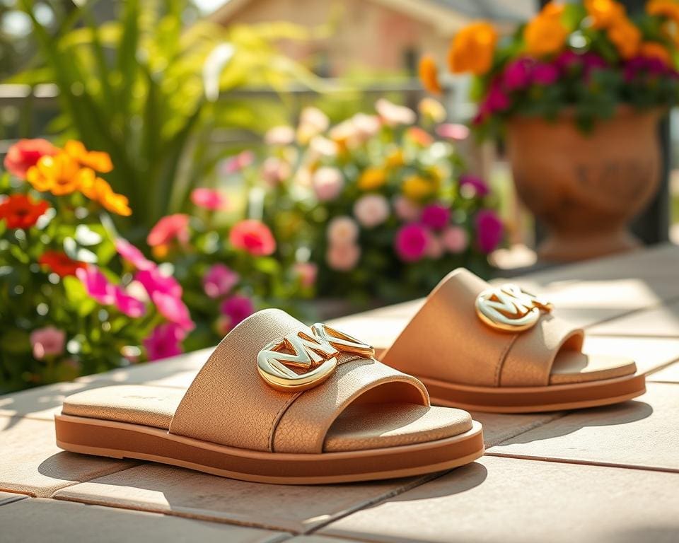 Michael Kors slippers: Voor een comfortabele en chique zomerlook