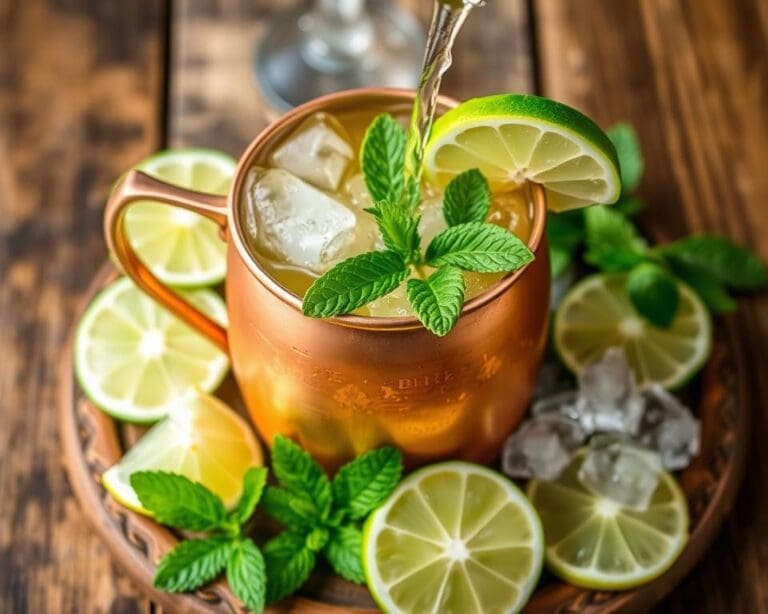 Moscow Mule: Gemberbier en limoen in harmonie