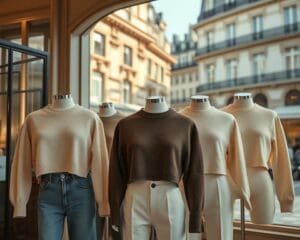 Saint Laurent cropped sweaters: Parijse stijl in een casual jasje