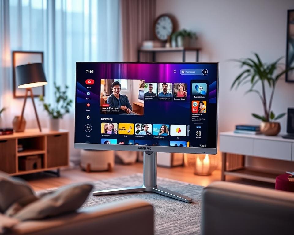 Samsung Smart-monitoren: Streamen en werken in één