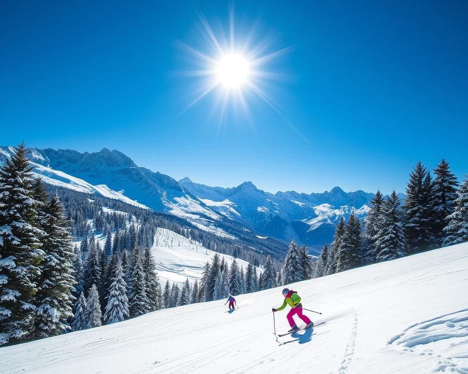 Skiën in de Dolomieten