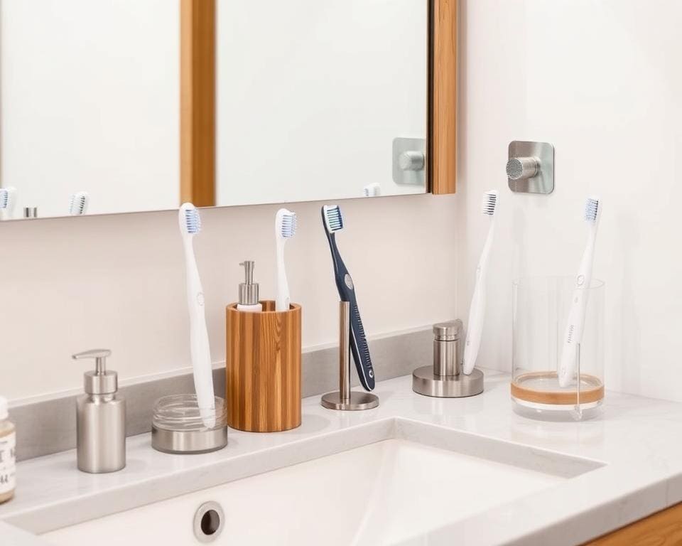 Tandenborstelhouders voor een hygiënische badkamer