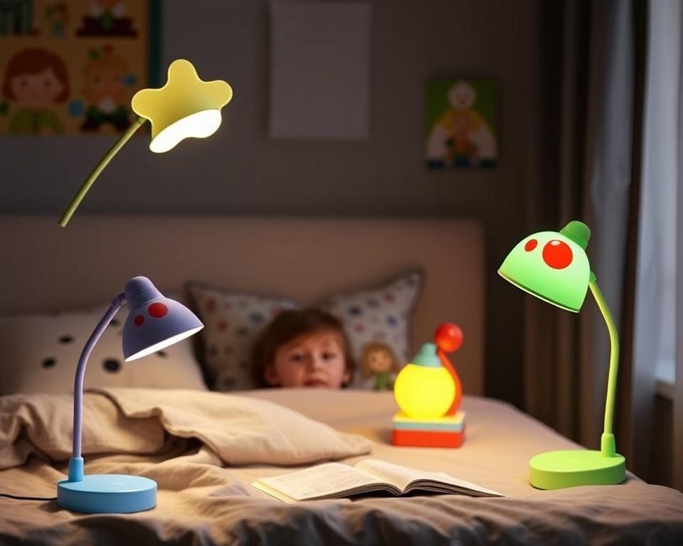 Verstelbare kinderlampen