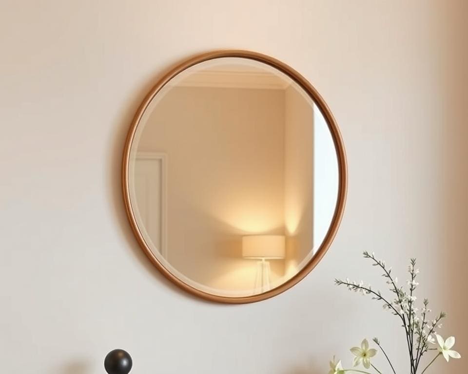 Wandspiegel in ovaal design: een elegante toevoeging