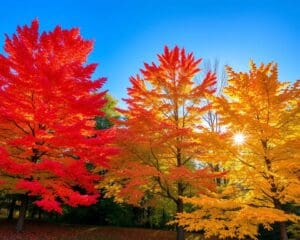 Welke bomen geven prachtige herfstkleuren?