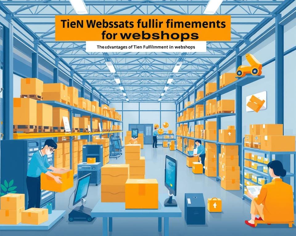 Welke voordelen biedt Tien Fulfilment aan webshops?