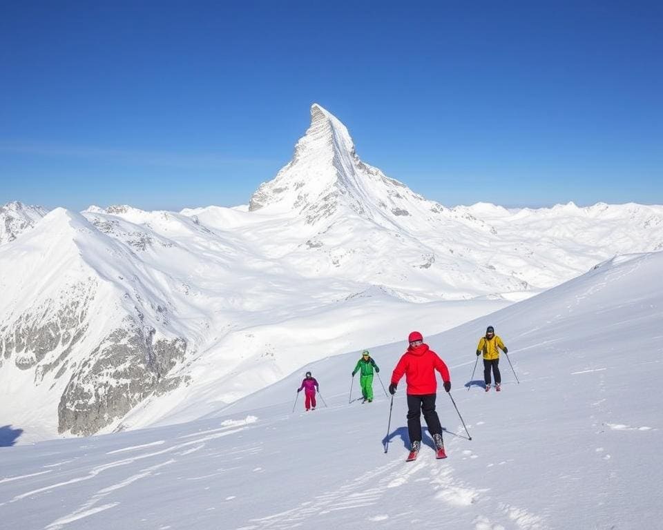 Zermatt: Iconisch skiën onder de Matterhorn