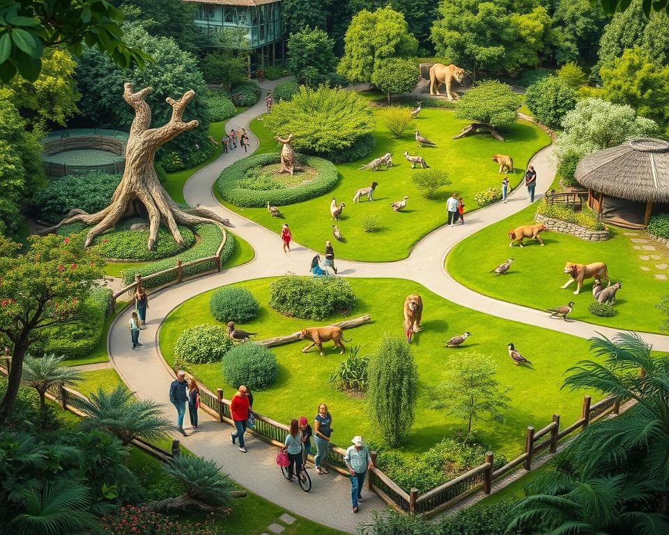 Zoo Planckendael Mechelen: Dieren en avontuur in een groene omgeving