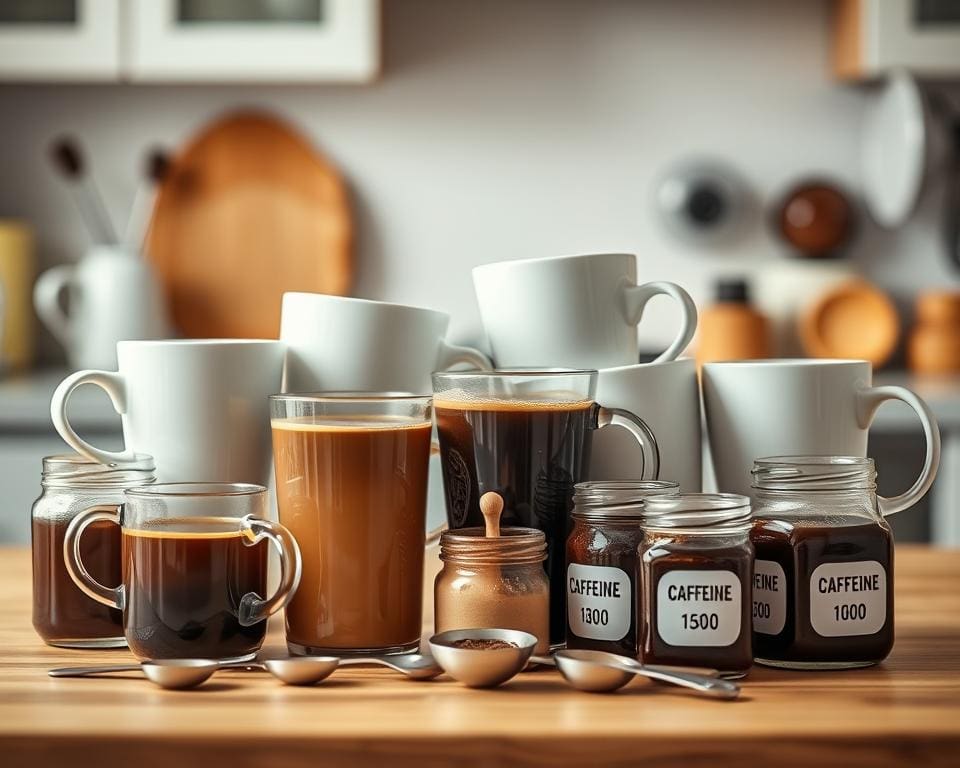 cafeïne dosering