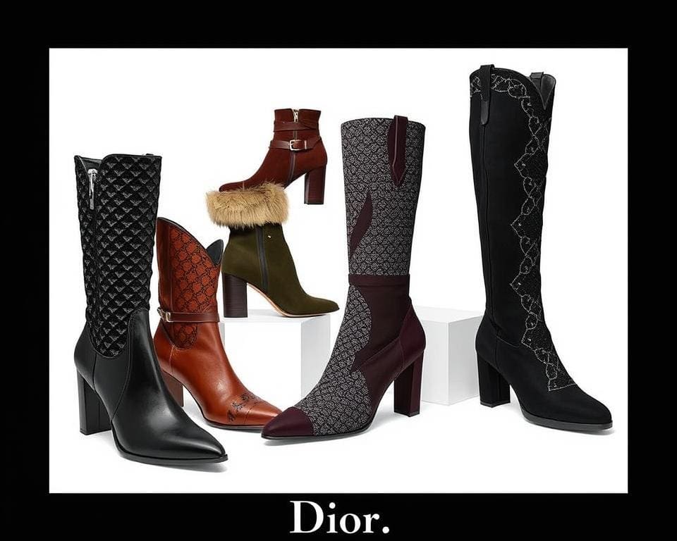 dames laarzen van Dior