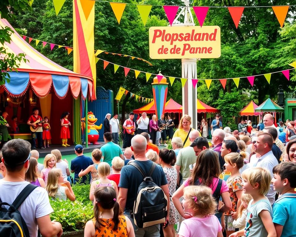 entertainment in Plopsaland De Panne