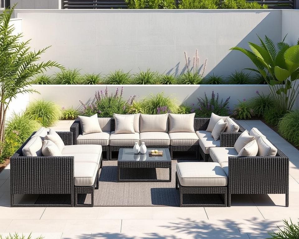 flexibele loungeset