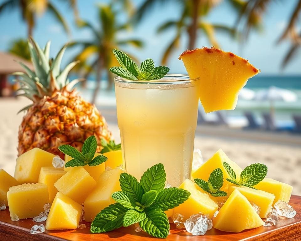 ingrediënten Frozen Pineapple Daiquiri