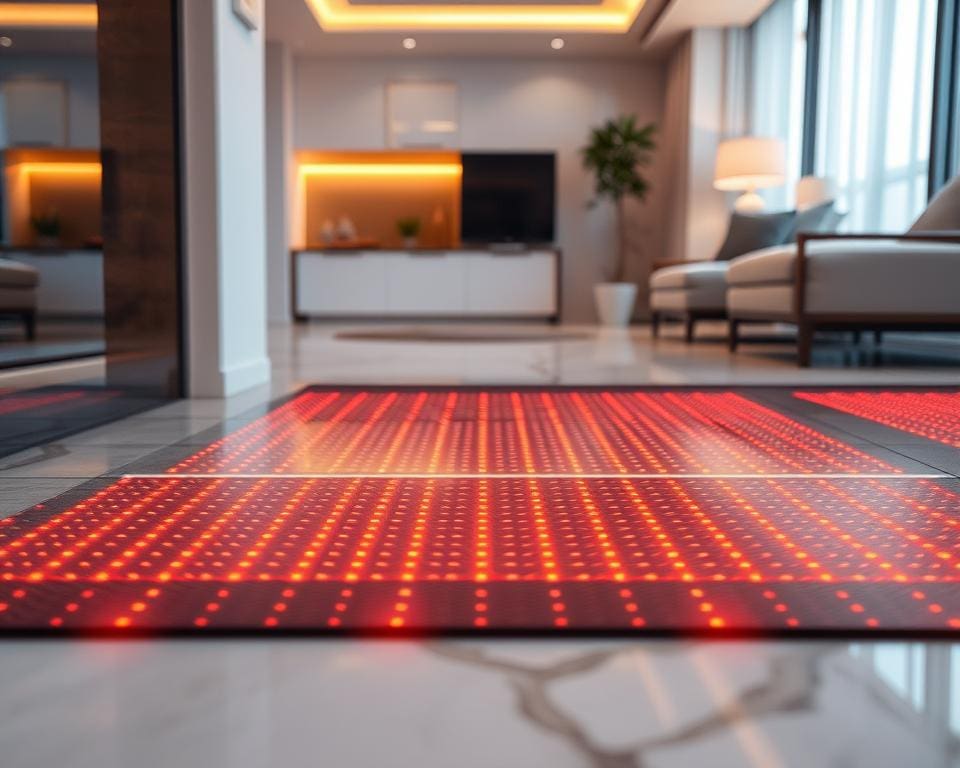 innovaties verwarmde vloerbedekking