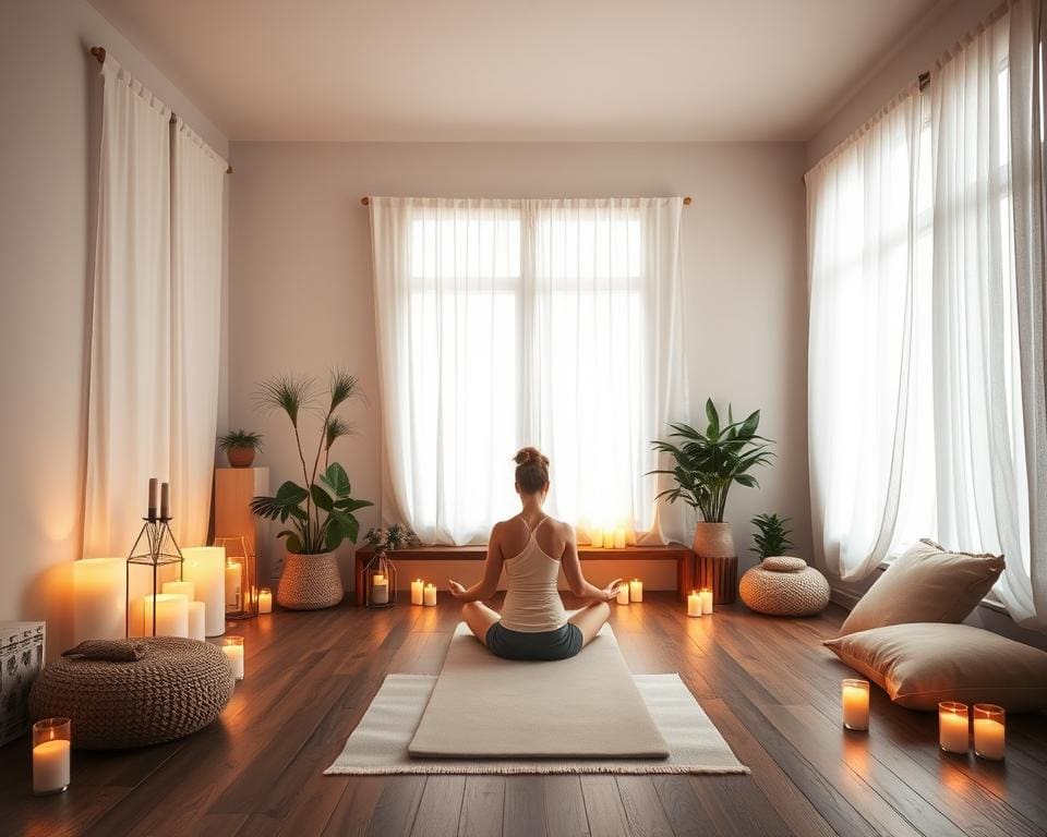 meditatieve yoga voor beter slapen