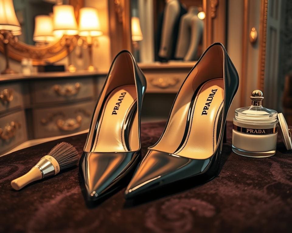 onderhoud en verzorging van exclusieve schoenen