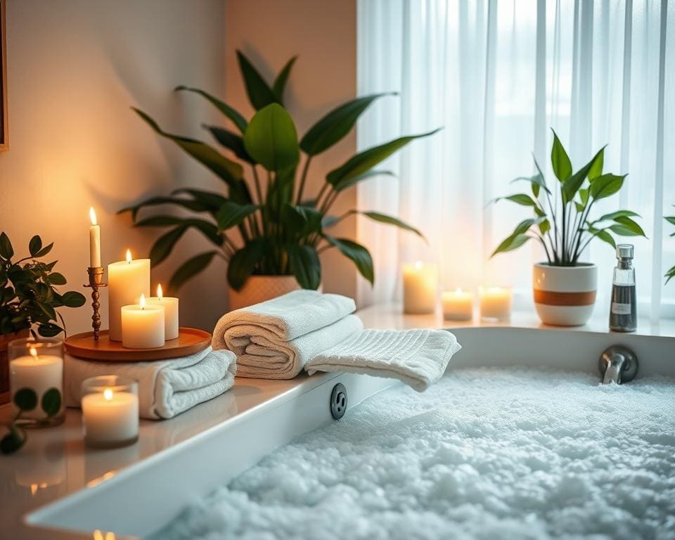 sfeer creëren voor ontspanning
