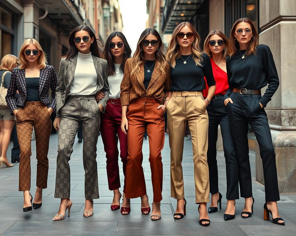 stylish outfits with Gucci trousers